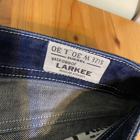 Diesel Brand Larkee Jeans 30x30 Clean - Picture 8 of 9